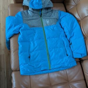 Spyder Black and Blue Jacket